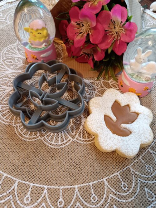 Tulpen-Ausstechformen-Set für Linzer