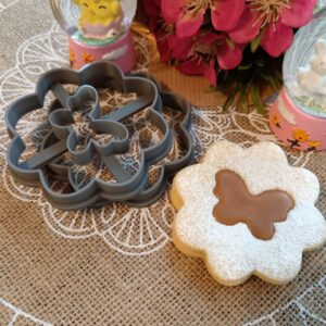 Schmetterlings-Ausstechformen-Set für Linzer