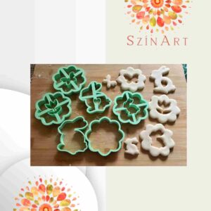 Oster-Set mit 6 Linzer-Ausstechformen