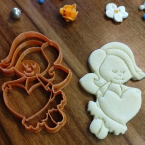 Engel mit Herz Linzer-Ausstecher