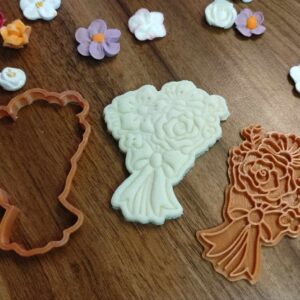 Blumenstrauß Linzer-Ausstecher