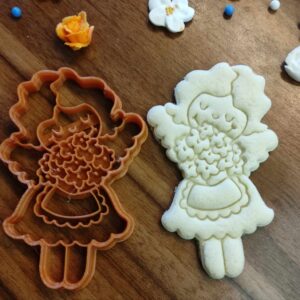 Engel mit Blume Linzer-Ausstecher