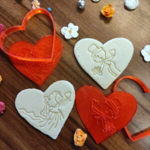 Herzpärchen Ausstecher-Set