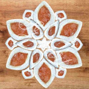 Linzer Ausstecherset in Blumenform