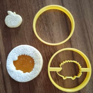 Igel-Muster Linzer Ring Ausstecher Set