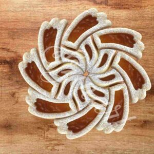 Linzer Ausstecherset mit Windmühlenform