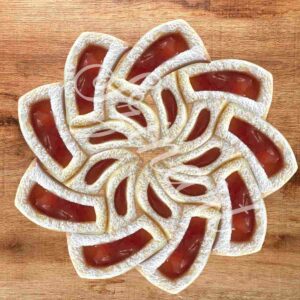 Linzer Ausstecherset mit Windradform