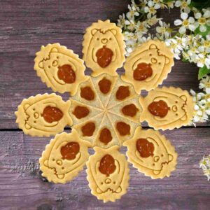 Igel mit Eichel Linzer-Set