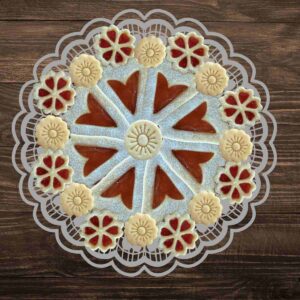 Blumentopf-Linzer-Ausstechformen-Set