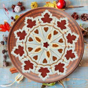 Ahornblatt-Linzer-Set