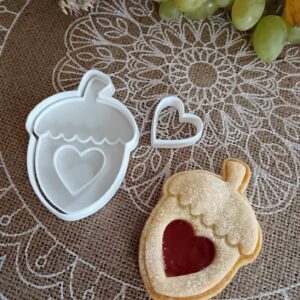 Eichel Linzer Ausstech- und Prägeform