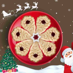 Mickey-Gesicht-Ausstecher und Prägestempel, auch als zusammensteckbarer Tortenkeks verwendbar