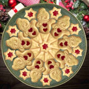 Schneemann-Plätzchen-Set