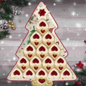 Zusammensteckbares Weihnachtsbaum-Plätzchen-Set