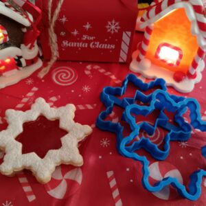 Schneeflocke-mit-großem-Stern-Linzer-Ausstecher-Set