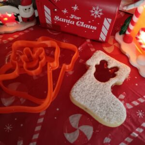 Kleiner Stiefel-mit-Rentier-Linzer-Ausstecher