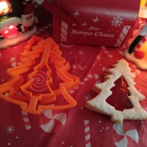 Weihnachtsbaum-Linzer-Ausstecher-Set