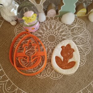 Frühlings-Tulpen-Ei Linzer Ausstecherset