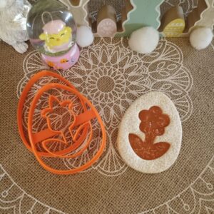 Frühlingsblumen-Ei Linzer Ausstecherset