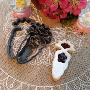 Blumige Hasenleckerei Linzer Ausstecherset