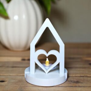 Heart Home Teelichthalter