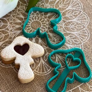 Linzer-Ausstecher-Set „Herzhut”