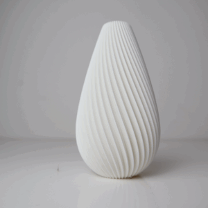 Luisa Vase mit Trockenblumen Set