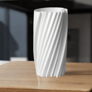 Francesca Vase mit Trockenblumen Set