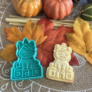 ABC-Einhorn – Linzer Ausstecherset mit Präger