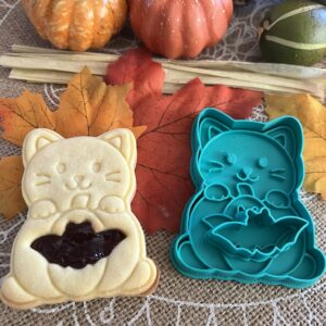 FledermausKätzchen – Linzer Ausstecherset mit Präger