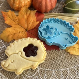 Blumen-Igel – Linzer Ausstecherset mit Präger